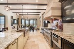 Tuscan Villa kitchen and dining area