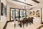 Tuscan Villa dining area